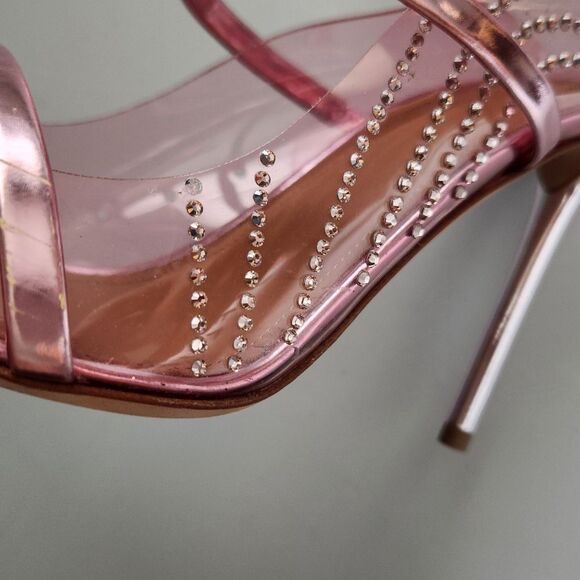 Malone Souliers Maureen Sheer Mules - Pink - Picture 11 of 16